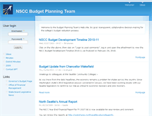 Tablet Screenshot of budgetplan.northseattle.edu