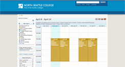 Desktop Screenshot of calendar.northseattle.edu