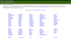 Desktop Screenshot of facweb.northseattle.edu