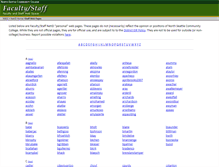 Tablet Screenshot of facweb.northseattle.edu