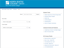 Tablet Screenshot of libguides.northseattle.edu