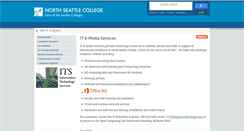 Desktop Screenshot of itservices.northseattle.edu
